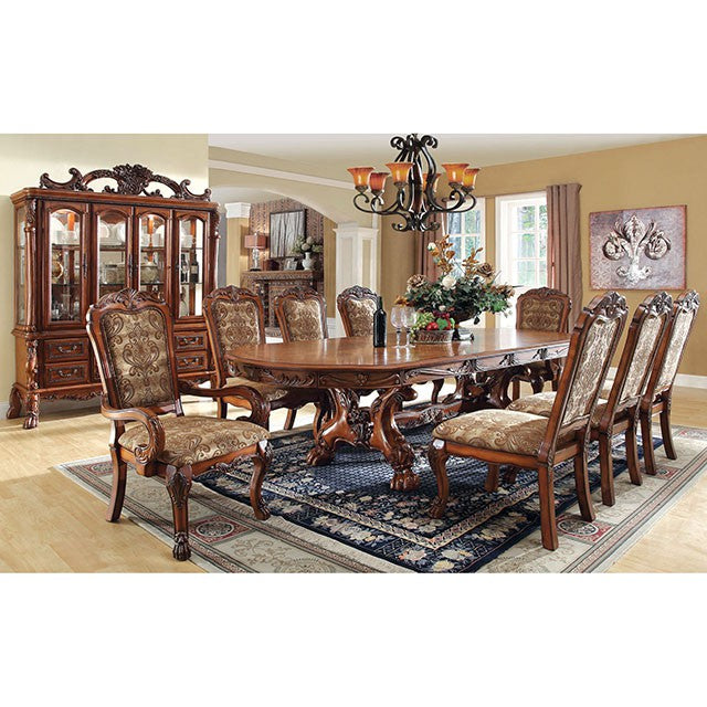 Medieve Antique Oak Arm Chair (2/CTN) - Imperial Furniture (Las Vegas, NV) - Multi Location