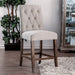Sania III Beige/Rustic Oak Counter Ht. Chair (2/CTN) - Imperial Furniture (Las Vegas, NV) - Multi Location