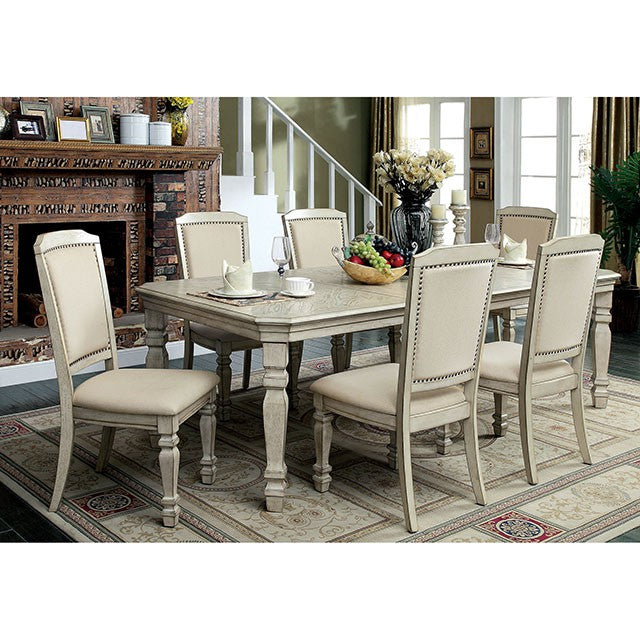 HOLCROFT Antique White/Ivory Side Chair (2/CTN) - Imperial Furniture (Las Vegas, NV) - Multi Location