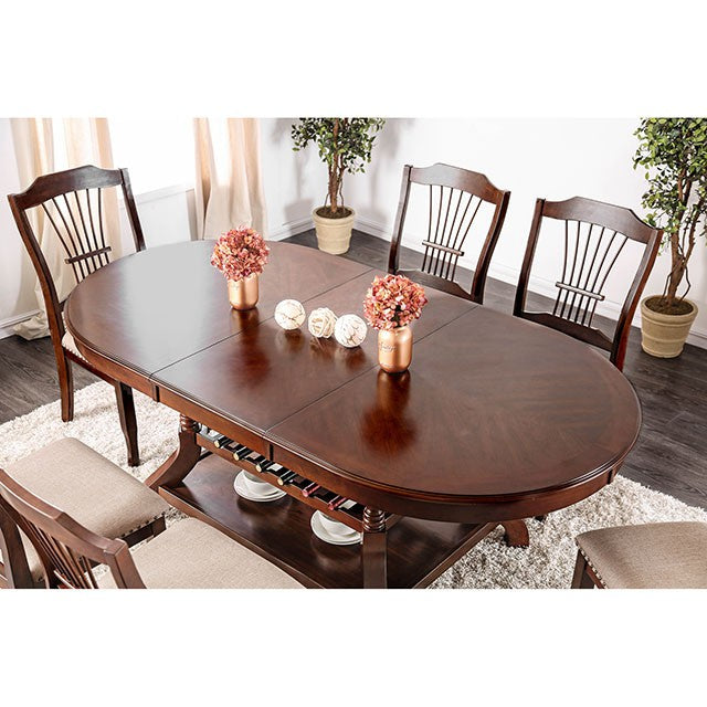 Jordyn Brown Cherry Dining Table - Imperial Furniture (Las Vegas, NV) - Multi Location
