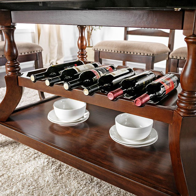 Jordyn Brown Cherry Dining Table - Imperial Furniture (Las Vegas, NV) - Multi Location