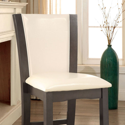 MANHATTAN III Gray/White Counter Ht. Chair - Imperial Furniture (Las Vegas, NV) - Multi Location
