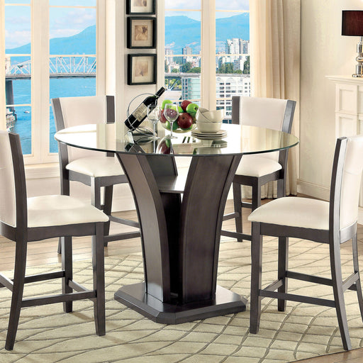 Manhattan 5 Pc Counter Ht Table Set - Imperial Furniture (Las Vegas, NV) - Multi Location