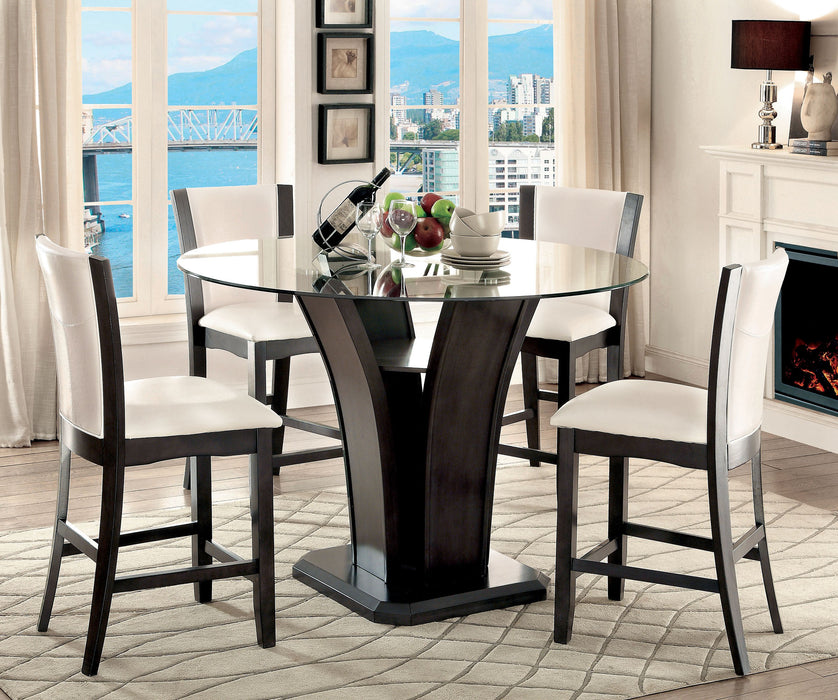 MANHATTAN III Gray/White Counter Ht. Chair - Imperial Furniture (Las Vegas, NV) - Multi Location