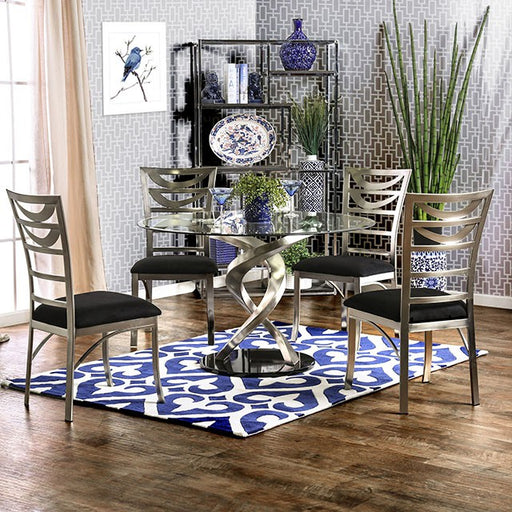 Roxo 5 Pc Dining Table Set - Imperial Furniture (Las Vegas, NV) - Multi Location