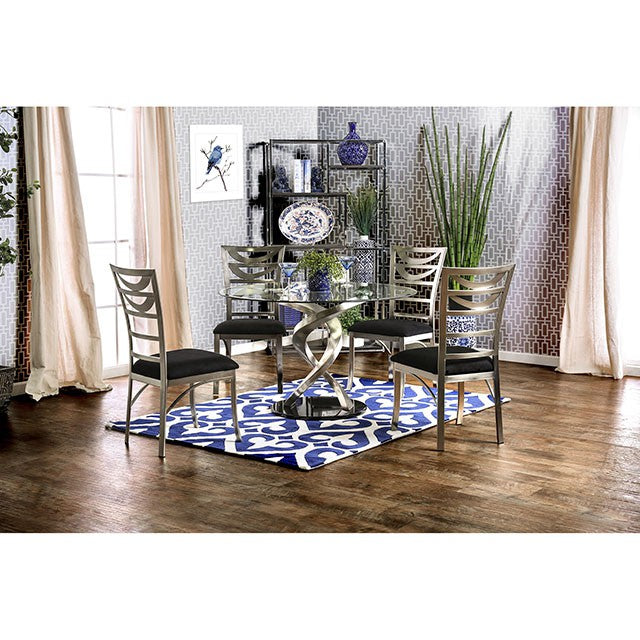 Roxo 5 Pc Dining Table Set - Imperial Furniture (Las Vegas, NV) - Multi Location