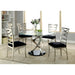 ROXO Silver/Black Side Chair (2/CTN) - Imperial Furniture (Las Vegas, NV) - Multi Location