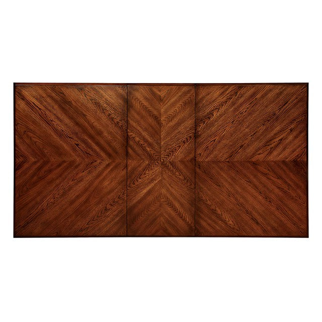 Liberta Dark Oak/Black Dining Table - Imperial Furniture (Las Vegas, NV) - Multi Location