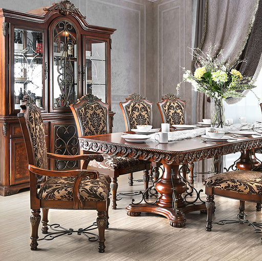 Lucie Brown Cherry Dining Table - Imperial Furniture (Las Vegas, NV) - Multi Location