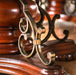 Lucie Brown Cherry Dining Table - Imperial Furniture (Las Vegas, NV) - Multi Location