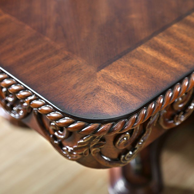 Lucie Brown Cherry Dining Table - Imperial Furniture (Las Vegas, NV) - Multi Location