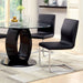 LODIA I Black Round Table - Imperial Furniture (Las Vegas, NV) - Multi Location