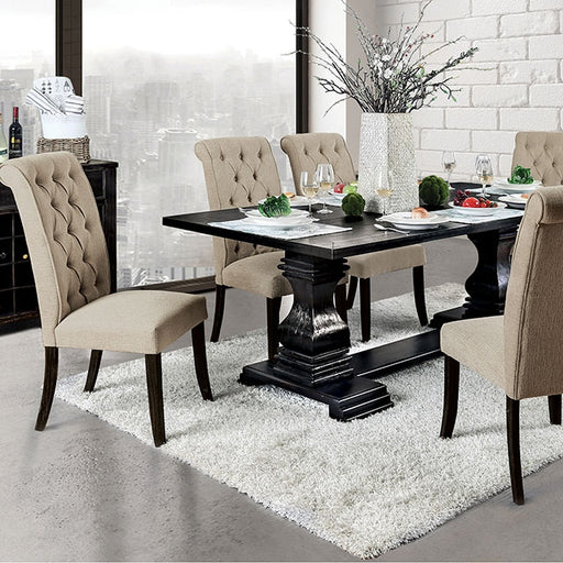 Nerissa 7 Pc Dining Table Set - Imperial Furniture (Las Vegas, NV) - Multi Location