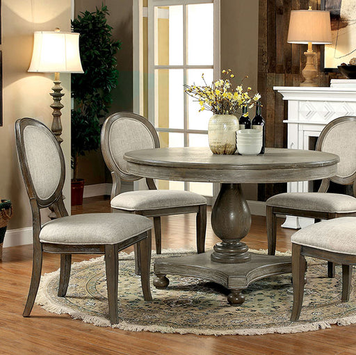 Kathryn 5 Pc Dining Table Set Rustic - Imperial Furniture (Las Vegas, NV) - Multi Location