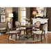 Kathryn Rustic Dark Oak/Beige Side Chair (2/CTN) - Imperial Furniture (Las Vegas, NV) - Multi Location