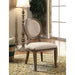 Kathryn Rustic Dark Oak/Beige Side Chair (2/CTN) - Imperial Furniture (Las Vegas, NV) - Multi Location