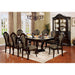 Rosalina Walnut/Beige Side Chair (2/CTN) - Imperial Furniture (Las Vegas, NV) - Multi Location