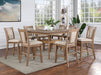 Upminster 7 Pc Counter Ht Table Set - Imperial Furniture (Las Vegas, NV) - Multi Location