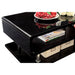 Ninove Black/Chrome End Table - Imperial Furniture (Las Vegas, NV) - Multi Location