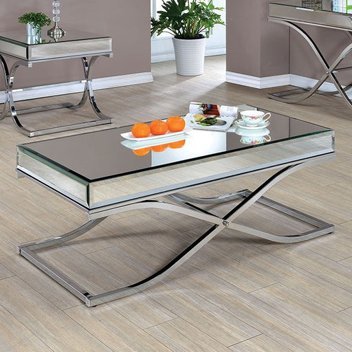 SUNDANCE Chrome Coffee Table, Chrome - Imperial Furniture (Las Vegas, NV) - Multi Location