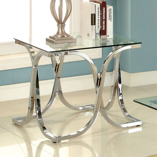 LUXA Chrome End Table - Imperial Furniture (Las Vegas, NV) - Multi Location