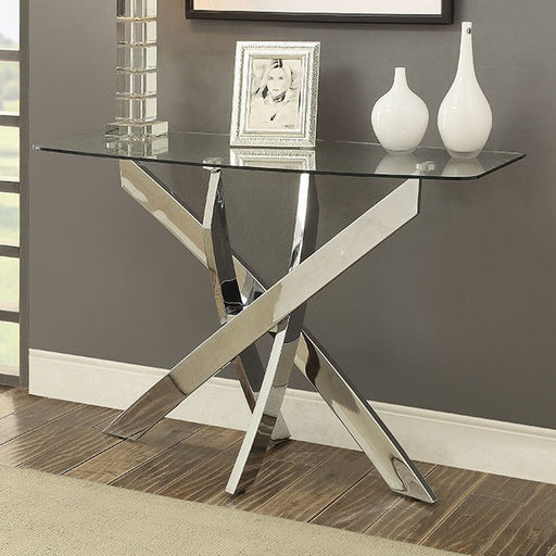 LAILA Chrome Sofa Table - Imperial Furniture (Las Vegas, NV) - Multi Location