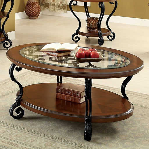 MAY Brown Cherry Coffee Table - Imperial Furniture (Las Vegas, NV) - Multi Location