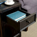 MEADOW Antique Black Side Table - Imperial Furniture (Las Vegas, NV) - Multi Location