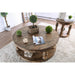 Mika Antique Oak End Table - Imperial Furniture (Las Vegas, NV) - Multi Location
