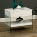Raya White End Table, White - Imperial Furniture (Las Vegas, NV) - Multi Location