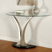VALO Satin Plated/Black Sofa Table - Imperial Furniture (Las Vegas, NV) - Multi Location