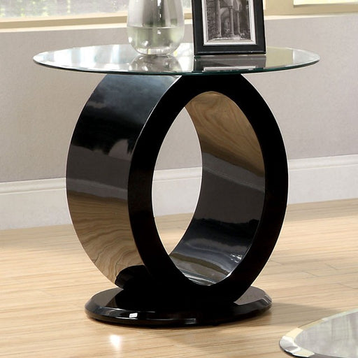 LODIA III Black End Table, Black - Imperial Furniture (Las Vegas, NV) - Multi Location