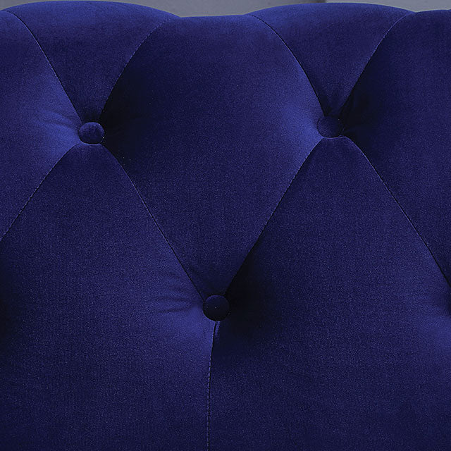 Giacomo Chair Black & Blue - Imperial Furniture (Las Vegas, NV) - Multi Location