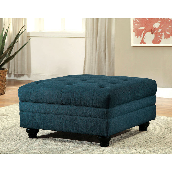 Stanford Armless Chair Teal - Imperial Furniture (Las Vegas, NV) - Multi Location