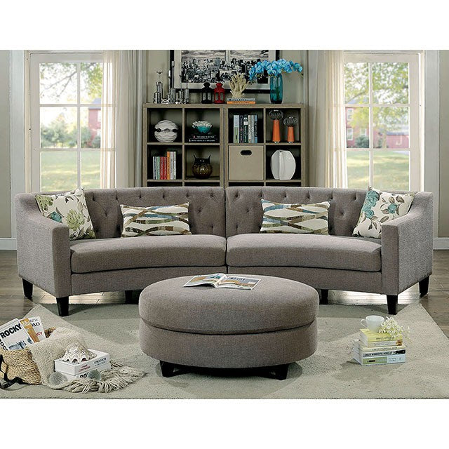 SARIN Warm Gray Sectional - Imperial Furniture (Las Vegas, NV) - Multi Location