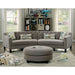 SARIN Warm Gray Sectional - Imperial Furniture (Las Vegas, NV) - Multi Location