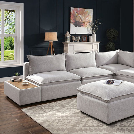 Arlene Sectional White - Imperial Furniture (Las Vegas, NV) - Multi Location