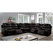Mariah Power Sectional w/ Recliner Brown - Imperial Furniture (Las Vegas, NV) - Multi Location