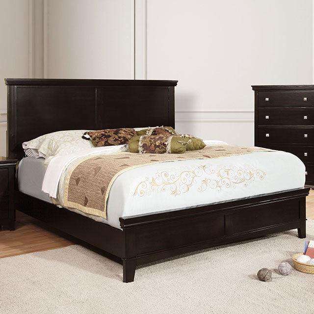 Spruce Full & Queen Bed Chrome & Expressso - Imperial Furniture (Las Vegas, NV) - Multi Location