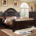 Syracuse Bed Cherry & Grey - Imperial Furniture (Las Vegas, NV) - Multi Location