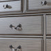 Syracuse Bed Cherry & Grey - Imperial Furniture (Las Vegas, NV) - Multi Location