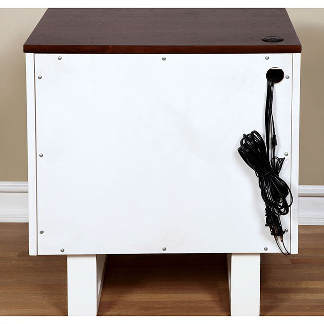 Meredith Night Stand w/ USB Outlet - Imperial Furniture (Las Vegas, NV) - Multi Location