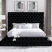 Stefania Bed Grey & Queen - Imperial Furniture (Las Vegas, NV) - Multi Location