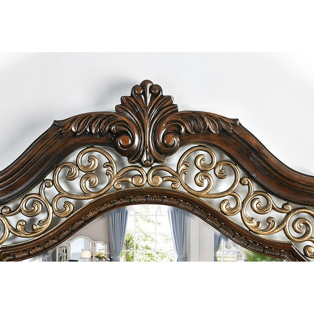 Menodora Brown Cherry Cal.King, E.King, Queen Bed - Imperial Furniture (Las Vegas, NV) - Multi Location