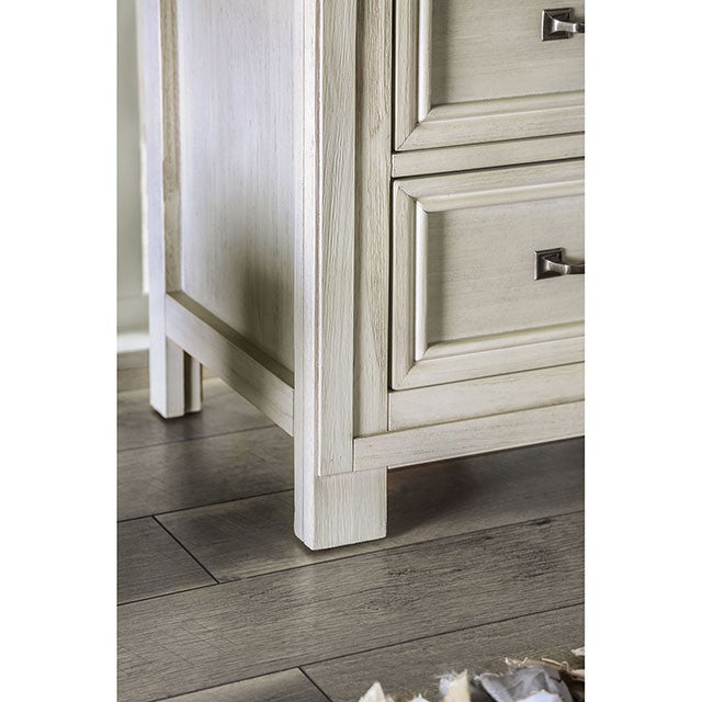 Tywyn Antique White Night Stand - Imperial Furniture (Las Vegas, NV) - Multi Location