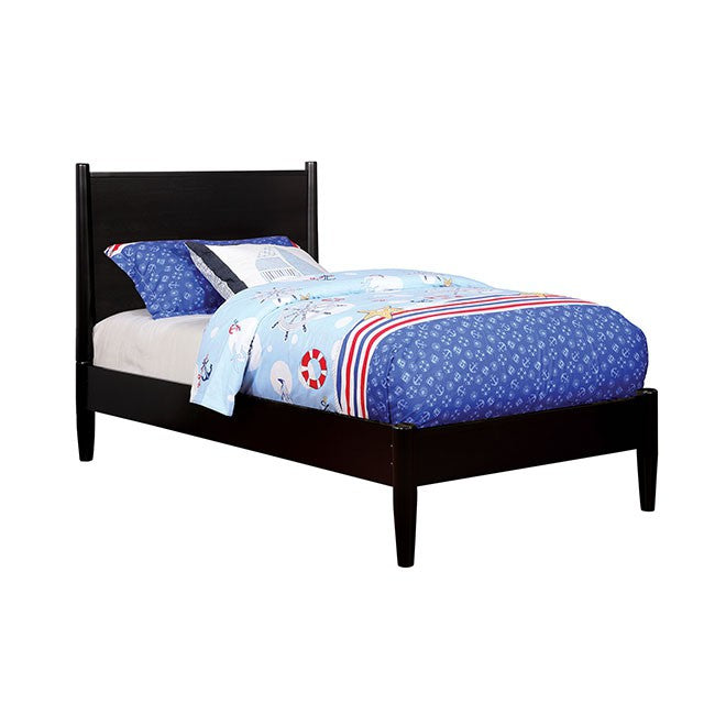 Lennart Bed Oak, Black, Gray, & White - Imperial Furniture (Las Vegas, NV) - Multi Location