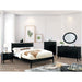 Lennart Bed Oak, Black, Gray, & White - Imperial Furniture (Las Vegas, NV) - Multi Location