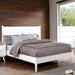 Lennart Bed Oak, Black, Gray, & White - Imperial Furniture (Las Vegas, NV) - Multi Location