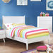 Lennart Bed Oak, Black, Gray, & White - Imperial Furniture (Las Vegas, NV) - Multi Location