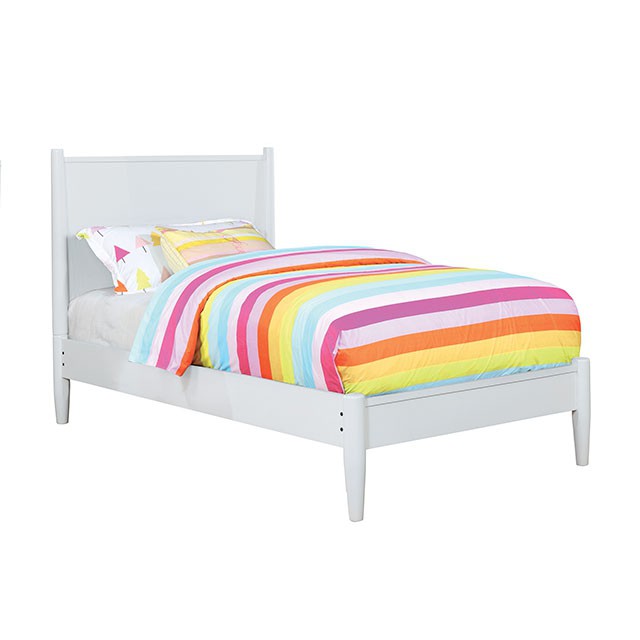 Lennart Bed Oak, Black, Gray, & White - Imperial Furniture (Las Vegas, NV) - Multi Location
